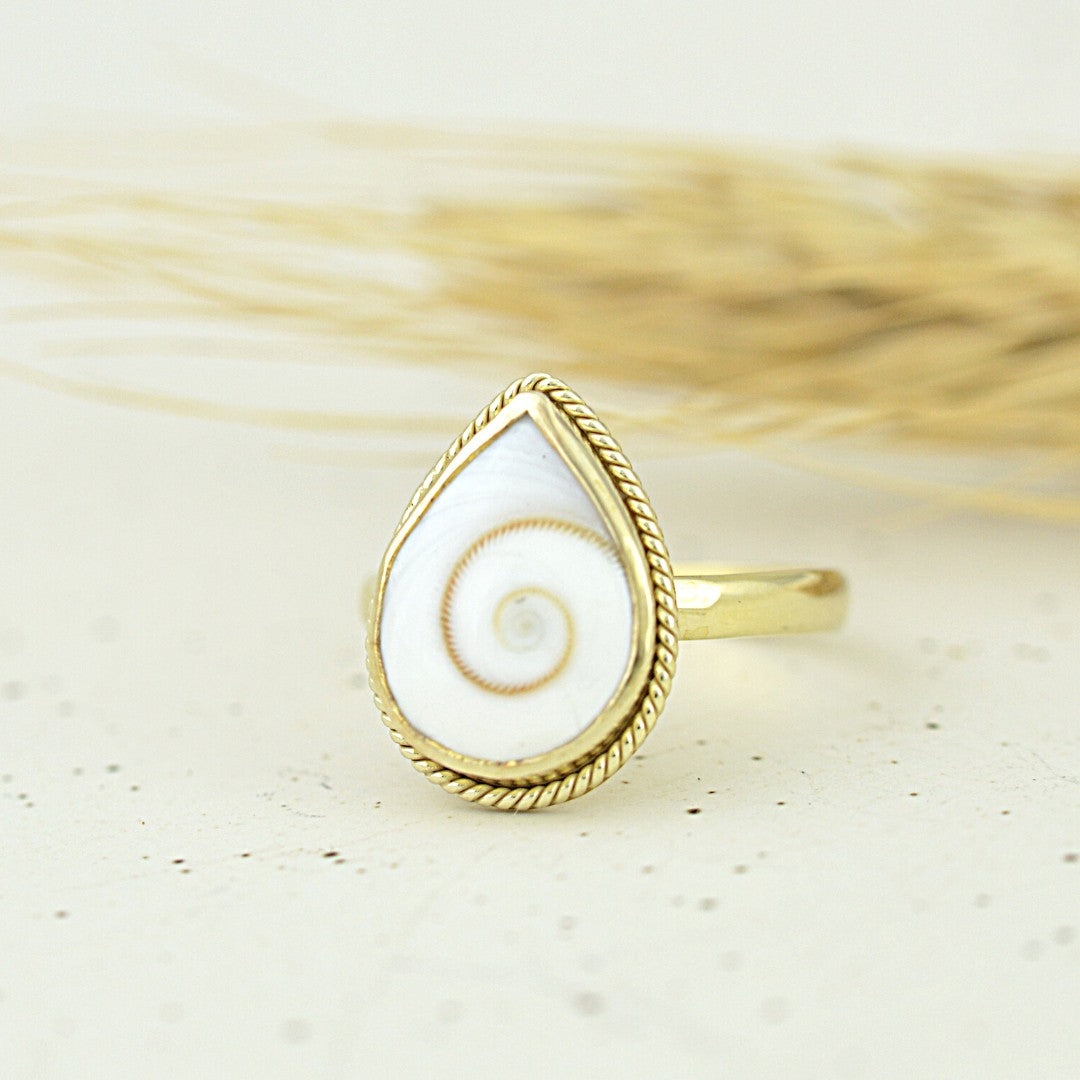 Shiva hot sale shell ring