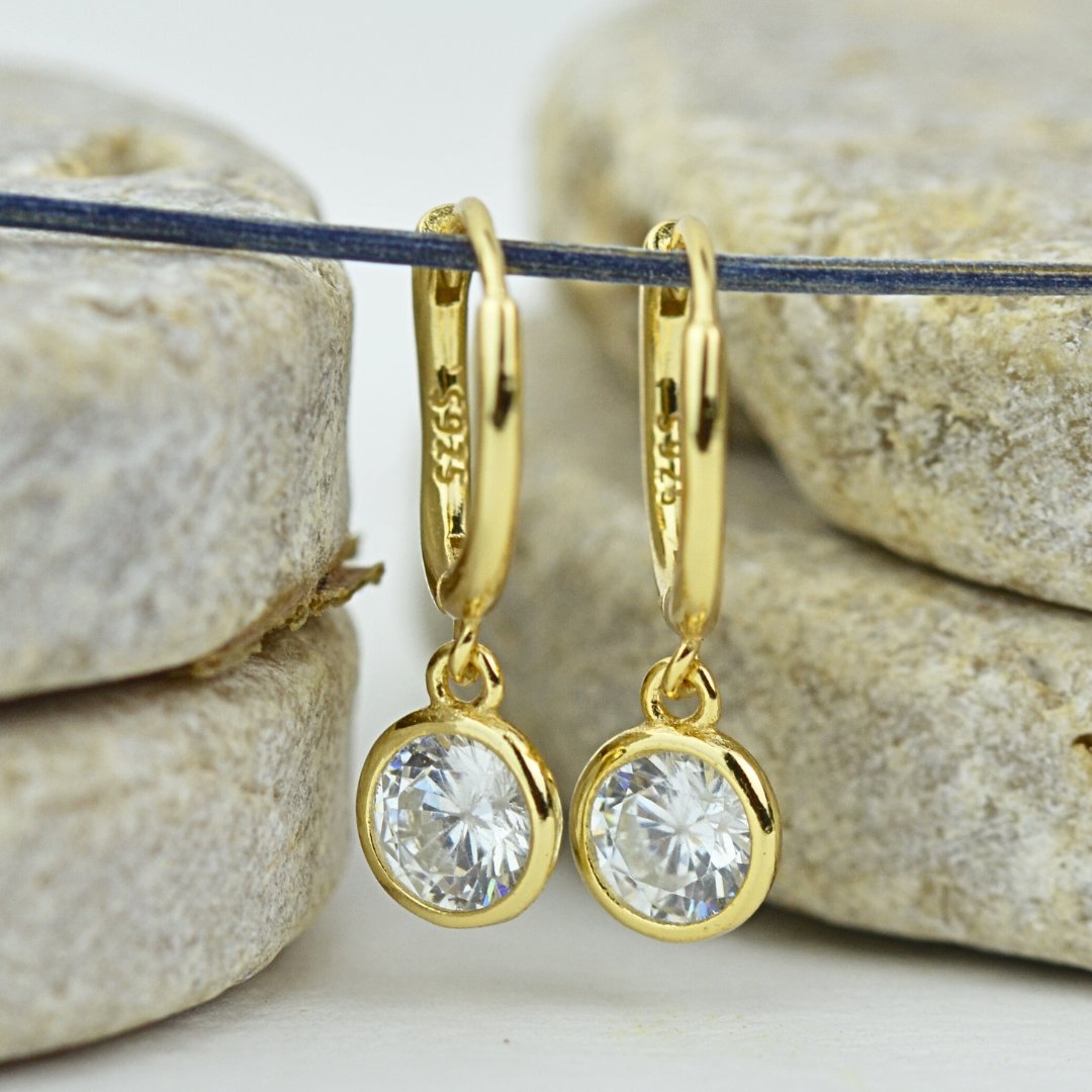 EARRINGS - Gold Twilight Huggies