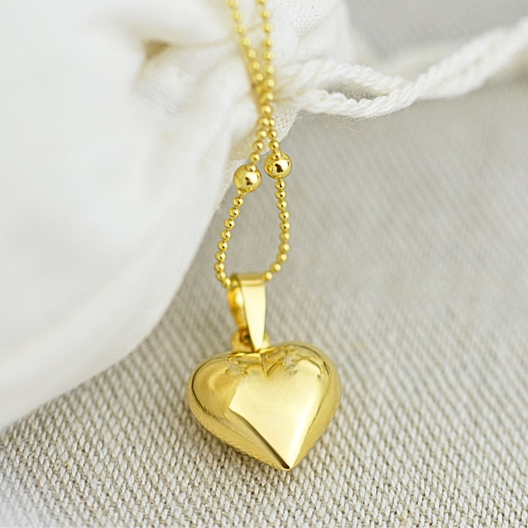 Necklaces - Heart Of Gold Necklace