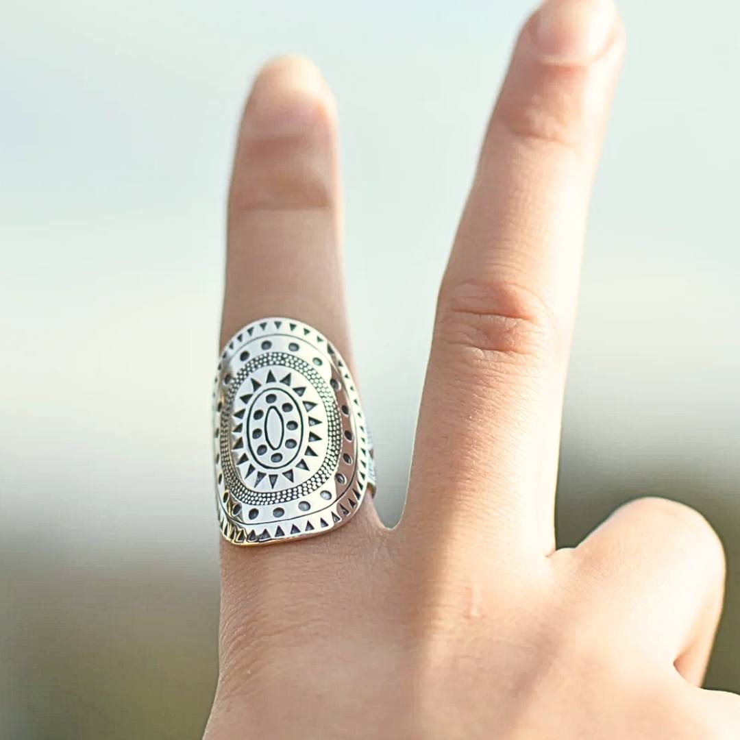 Rings - Tribal Mandala Ring