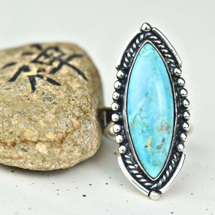 Rings - Tribal Trance Turquoise Ring