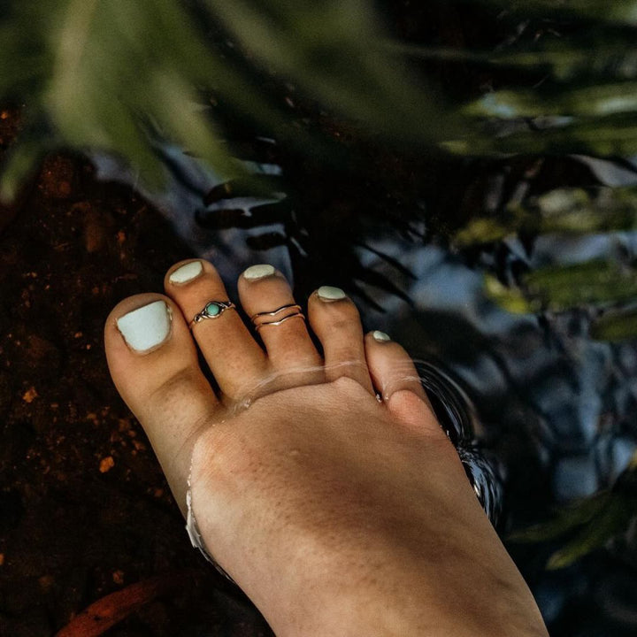 Toe Rings - Turquoise Tranquility Toe Ring