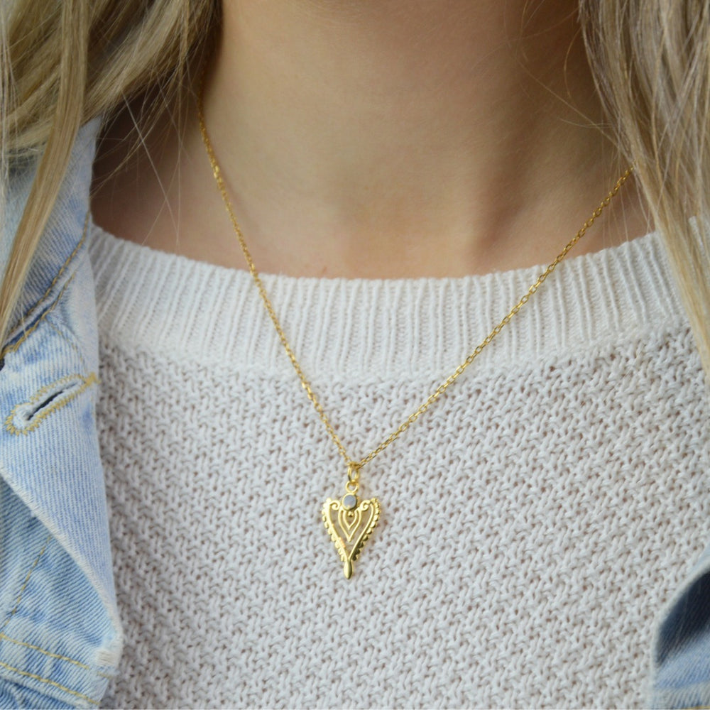 Necklaces - Golden Wanderlust Necklace