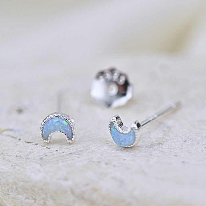 EARRINGS - Azure Moon Drops