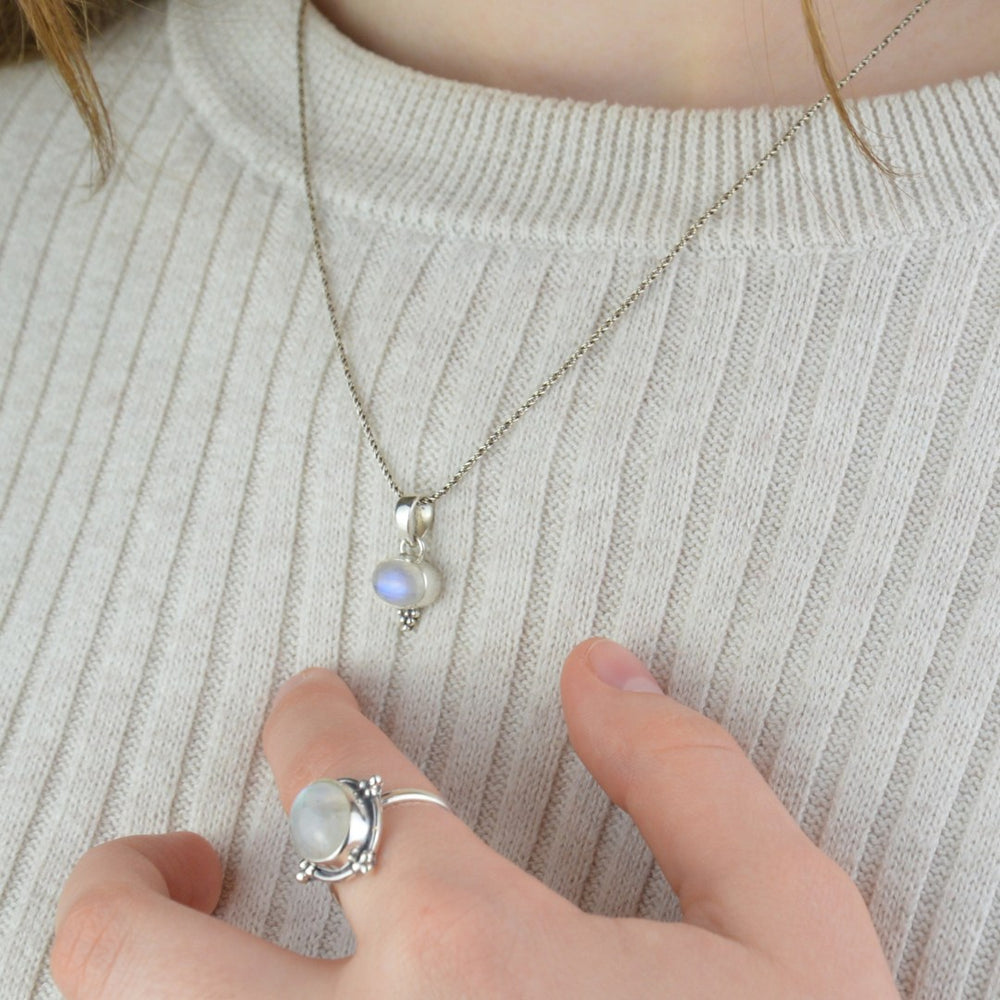 Necklaces - Boheme Moonstone Necklace