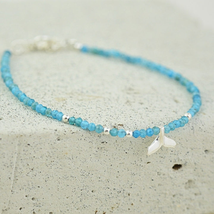 Bracelets - Gemstone Whale Tail Bracelets