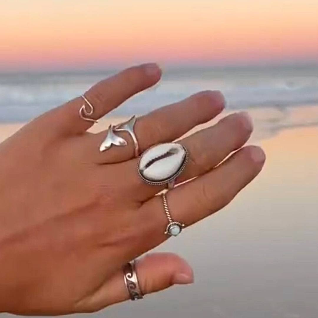 Rings - Cowrie Shell Ring