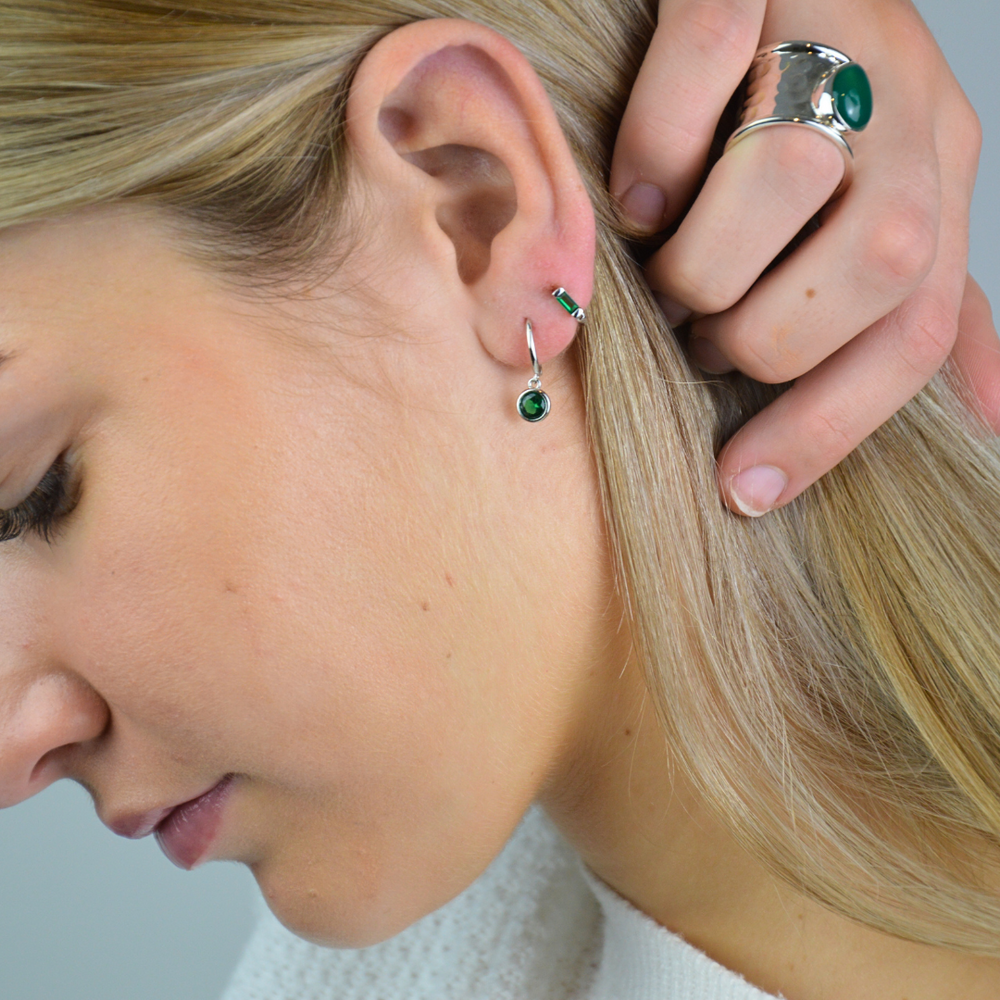 Earrings - Emerald Earrings