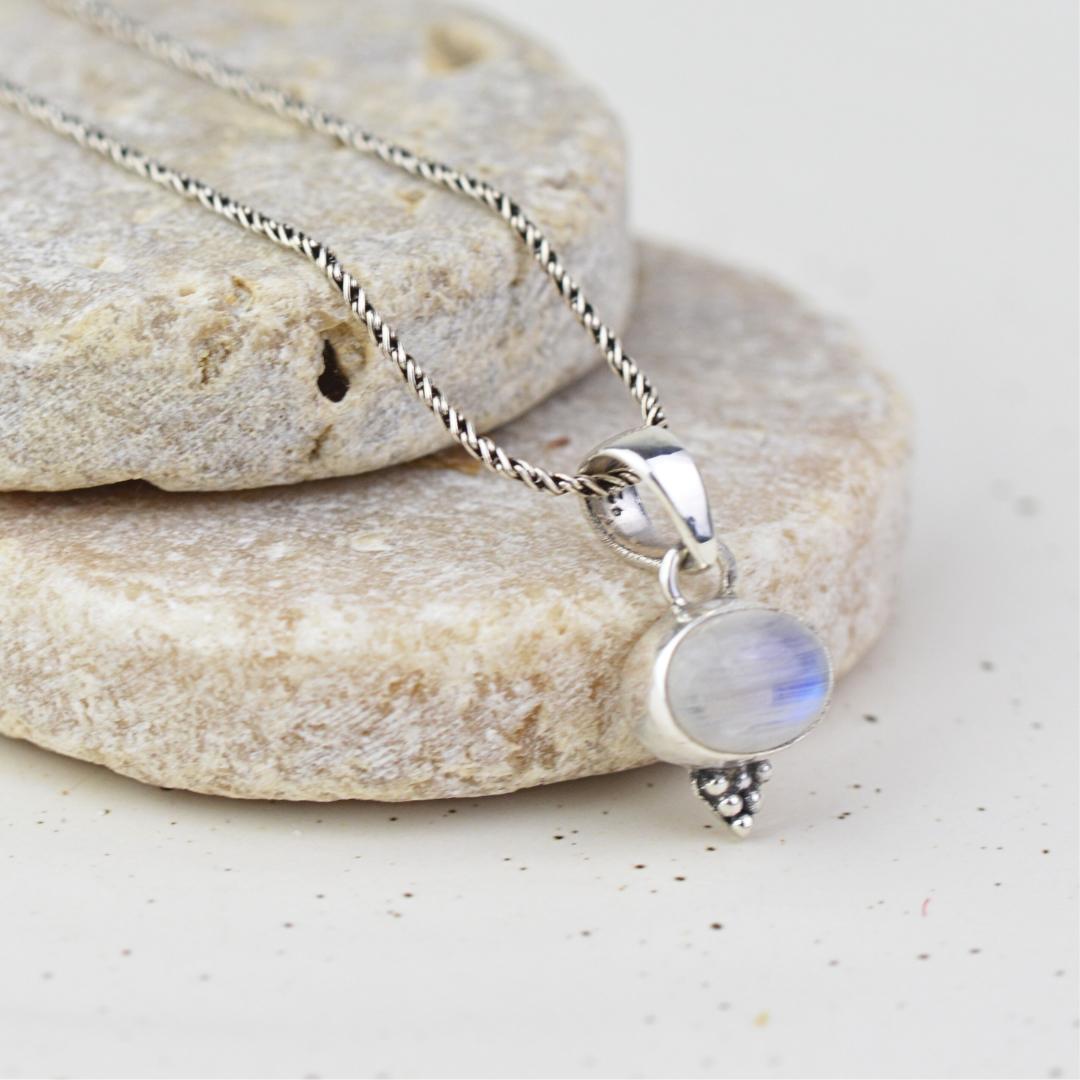 Necklaces - Boheme Moonstone Necklace