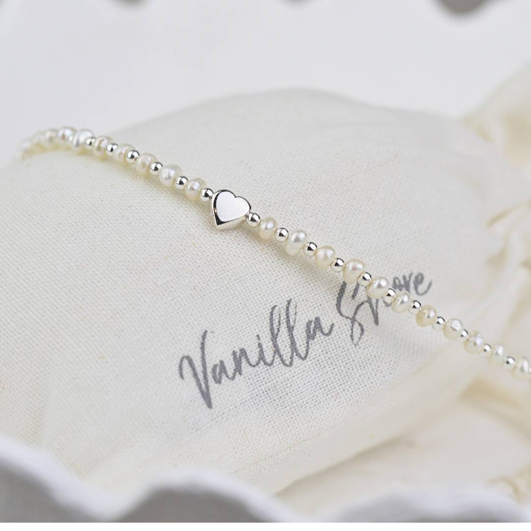 Bracelets - Pure Heart Pearl Bracelet