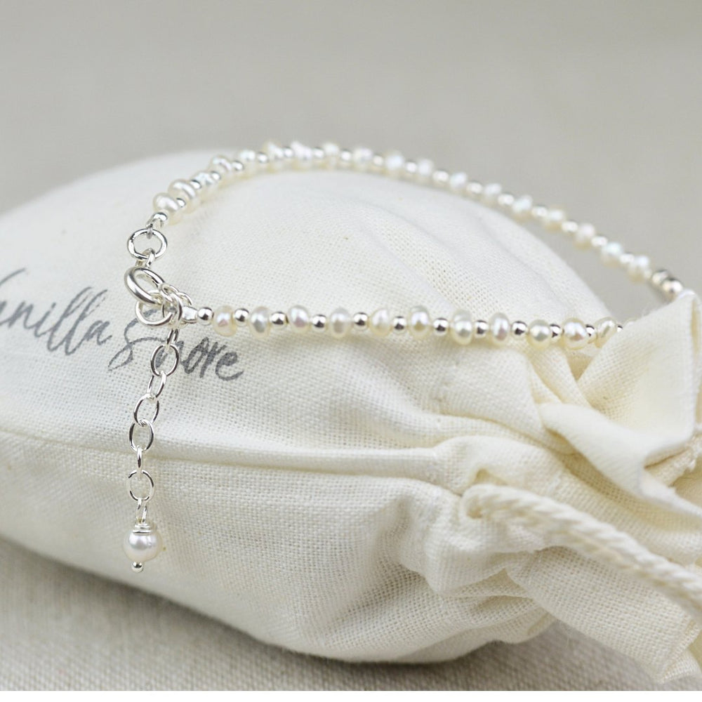 Bracelets - Pure Heart Pearl Bracelet