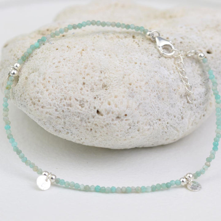 Anklets - Amazonite Orbit Anklet